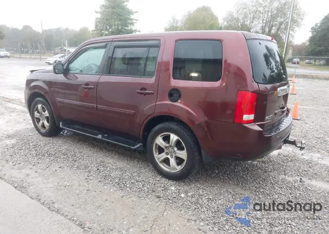 2012 Honda Pilot Ex-L from USA, damaged, VIN 5FNYF3H63CB028800